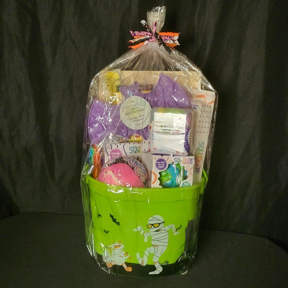 Custom Halloween Sensory Bucket • Squidgets • SquishUms • Ages 5+ • 1.25 Gal